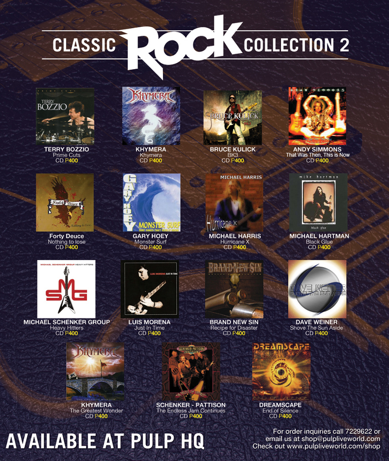 Classic Rock Collection now available at the PULP Shop ...
