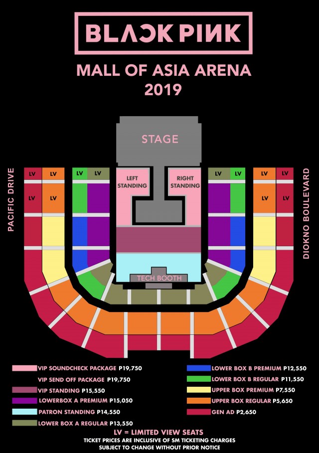 Mall Of Asia Arena Floor Plan | Viewfloor.co