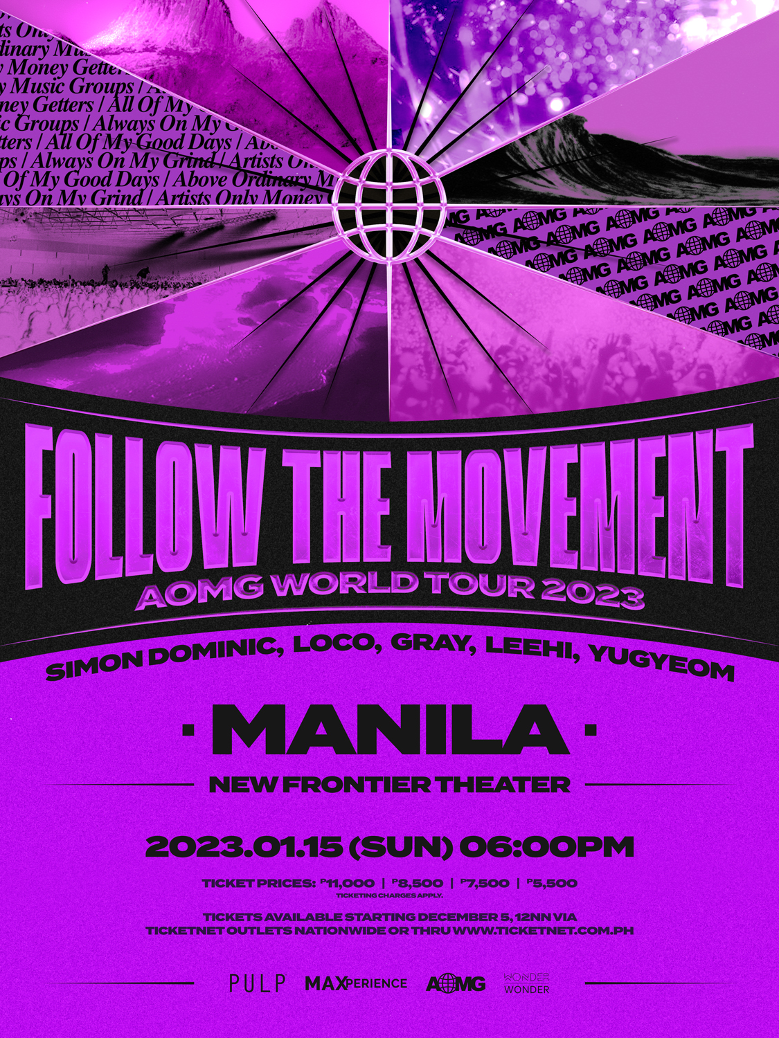 [FOLLOW THE MOVEMENT] AOMG WORLD TOUR 2023 PULP.PH